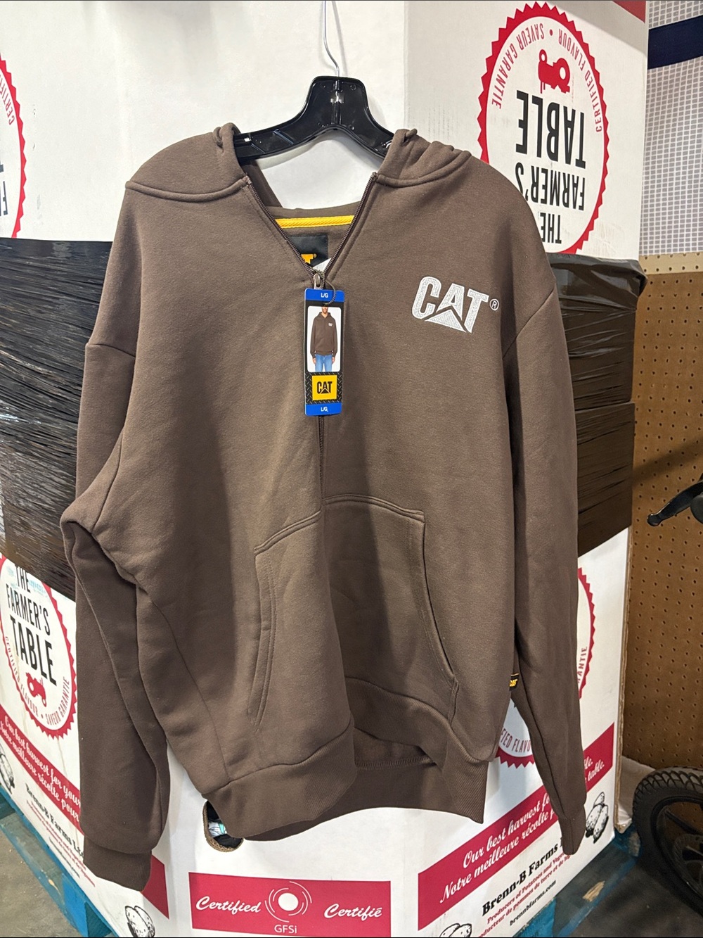 Men’s CAT Hooded Zip Up